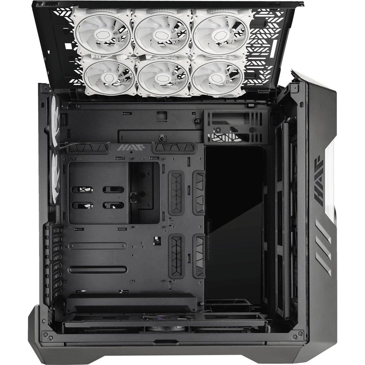 Cooler Master HAF 700 EVO Big Tower Case (Grey | 4x USB-A | 1x USB-C | RGB | Tempered Glass)