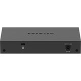 Netgear 5-port gigabit ethernet poe+ unmanaged switch (gs305pp) (zwart)
