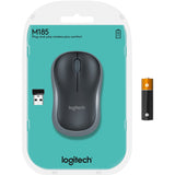 Logitech wireless mouse m185 (blauw, retail)