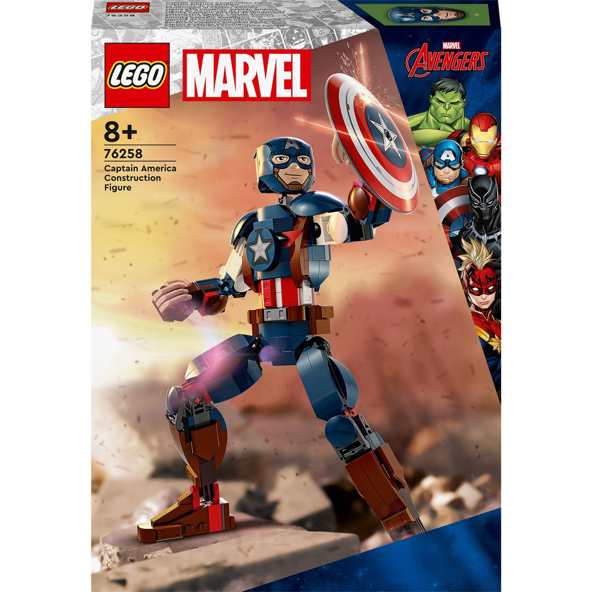 Lego Super Heroes 76258 Captain America Construction Figur