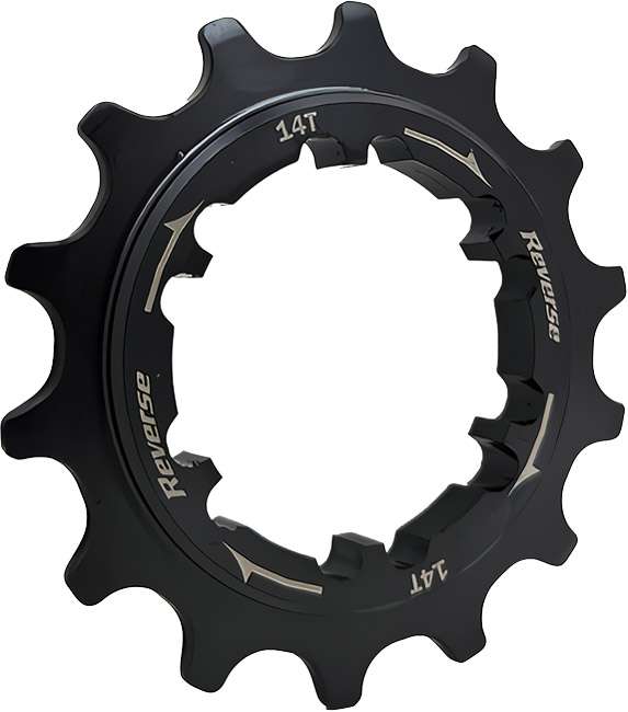 Reverse components microspline single speed ritzel