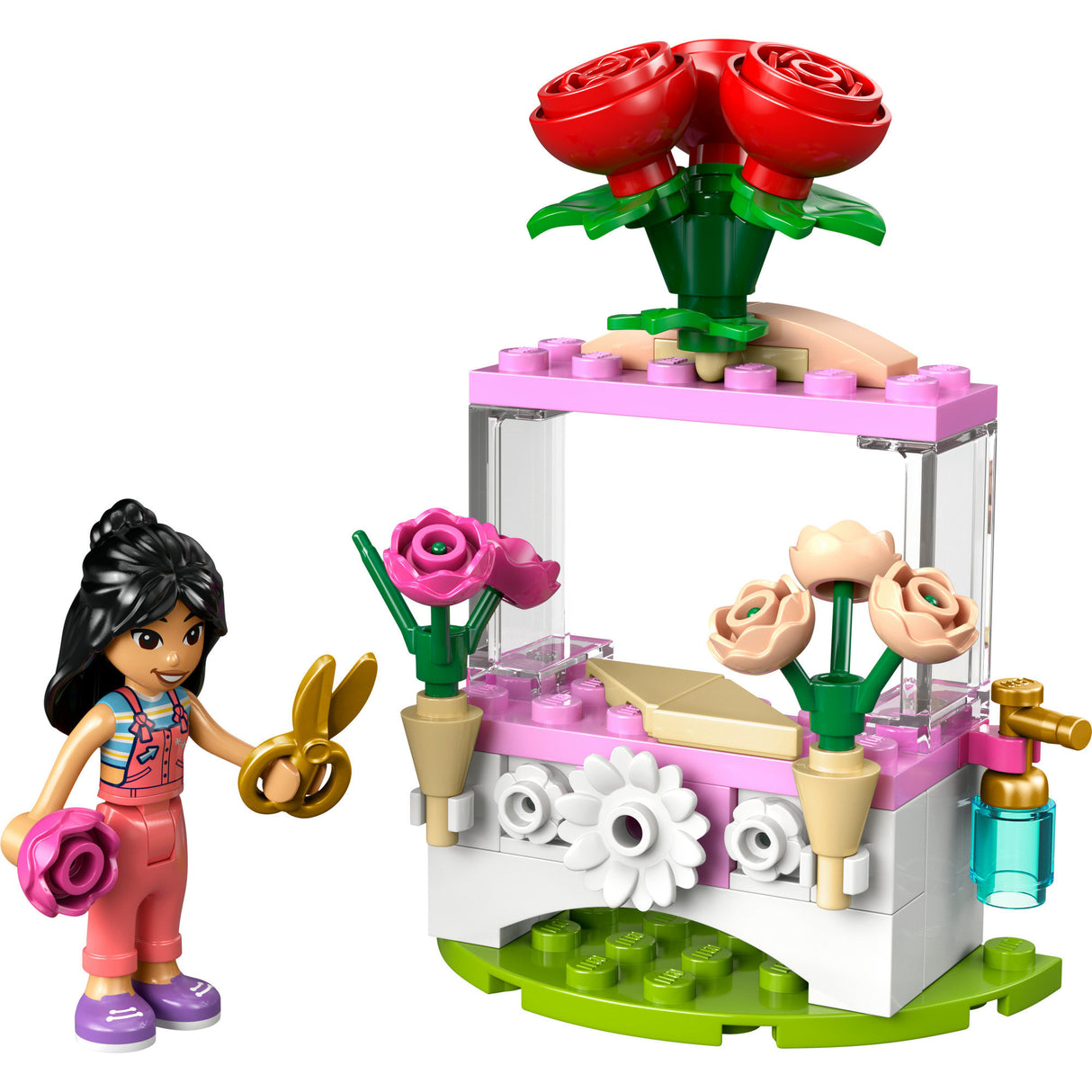 Lego 30721 bolsa floreira com rosas | 10 peças