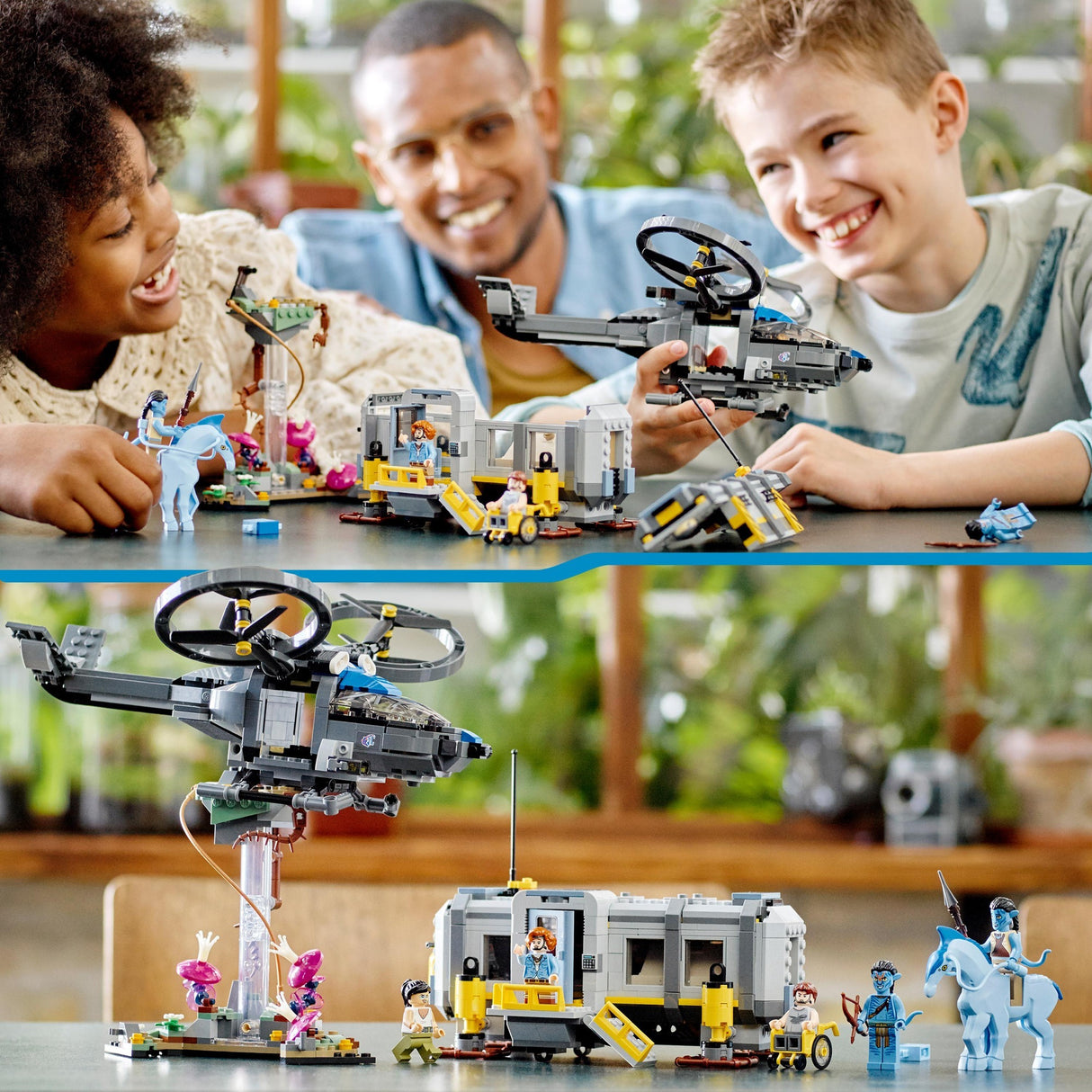 Lego Avatar - The Floating Mountains: Site 26 & RDA Samson Construction Toy (75573)