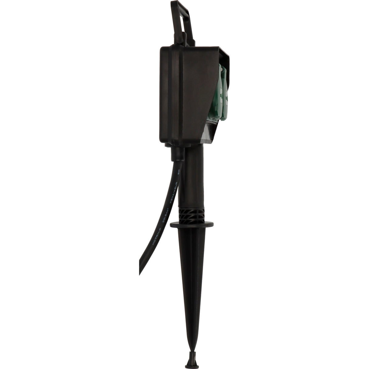 Brennenstuhl Garden Power Stake 1154430 (Black, 1.4 m, IP44)