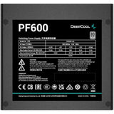 Deepcool PF600 600 Watt Power Supply (Black, 4x PCIe)