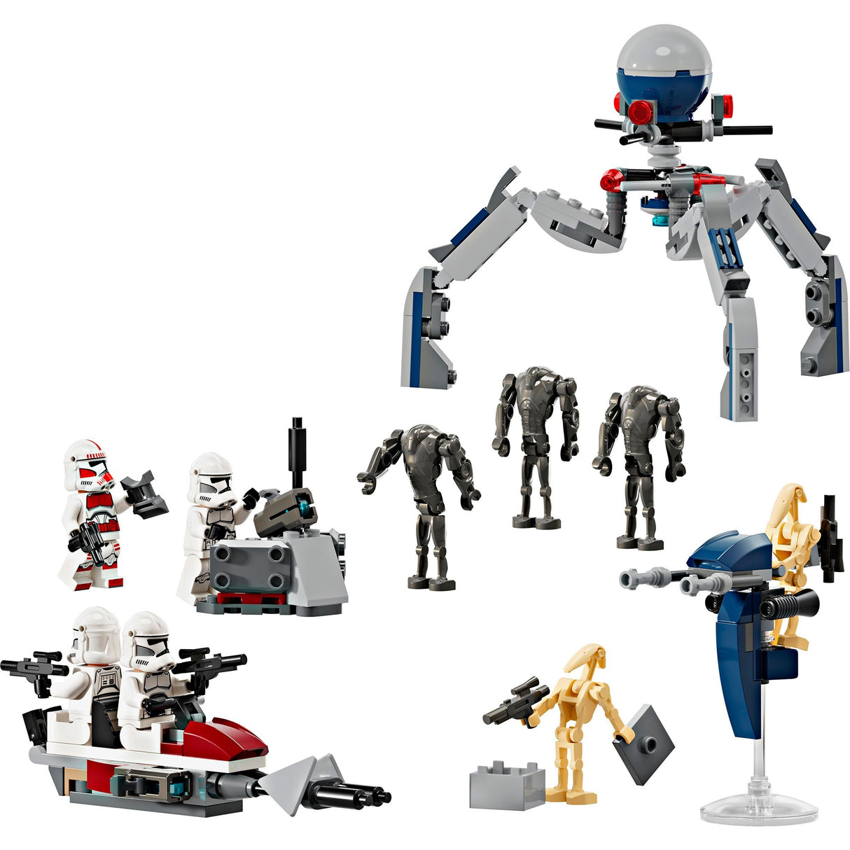 Lego Lego Star Wars 75372 Clone Trooper och Battle Droid Battle Pack