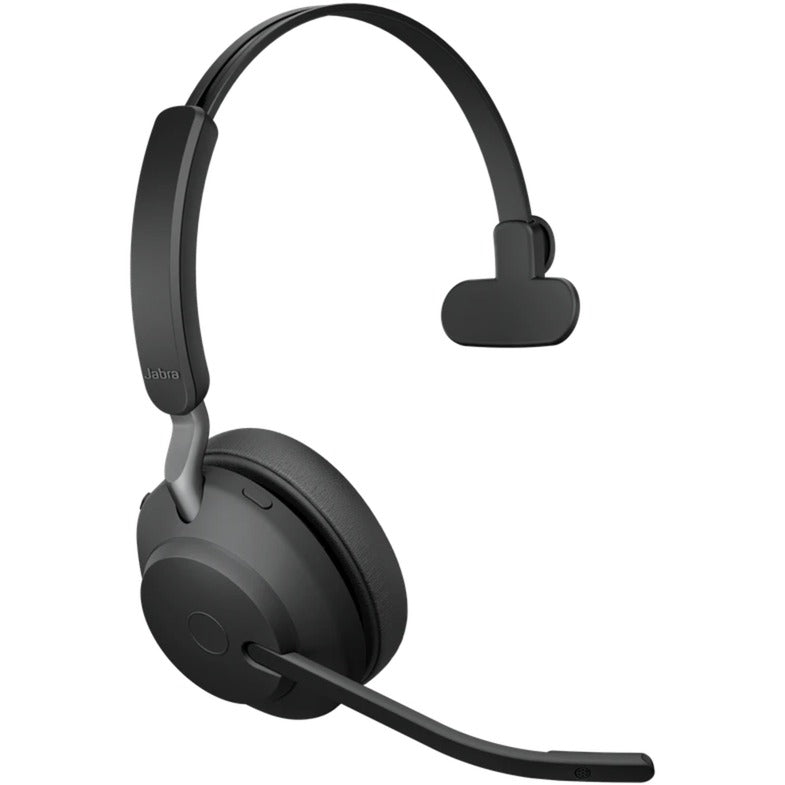 Jabra evolve2 65, ms mono on-ear headset (zwart, microsoft teams, bluetooth)