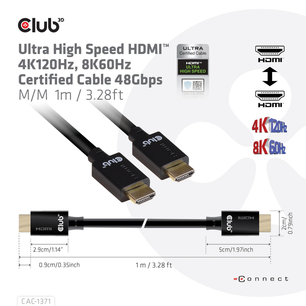 Club 3D Ultra High Speed ​​HDM
