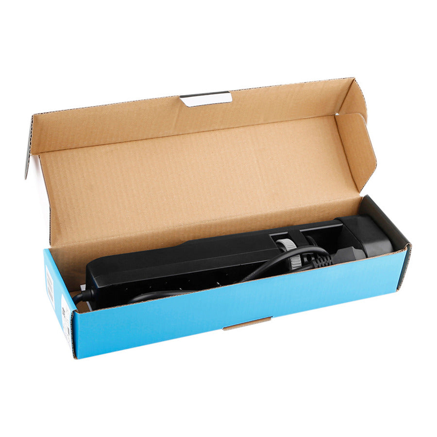 Soicéad deasc Neomounts ds22-840bl6 le clamp, 1.4 m, taobh istigh, cineál f, plaisteach, dubh, seachadadh cumhachta