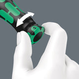 Wera Click-Torque A 5 Drehmomentschlüssel mit Umschaltknarre (schwarz grün)