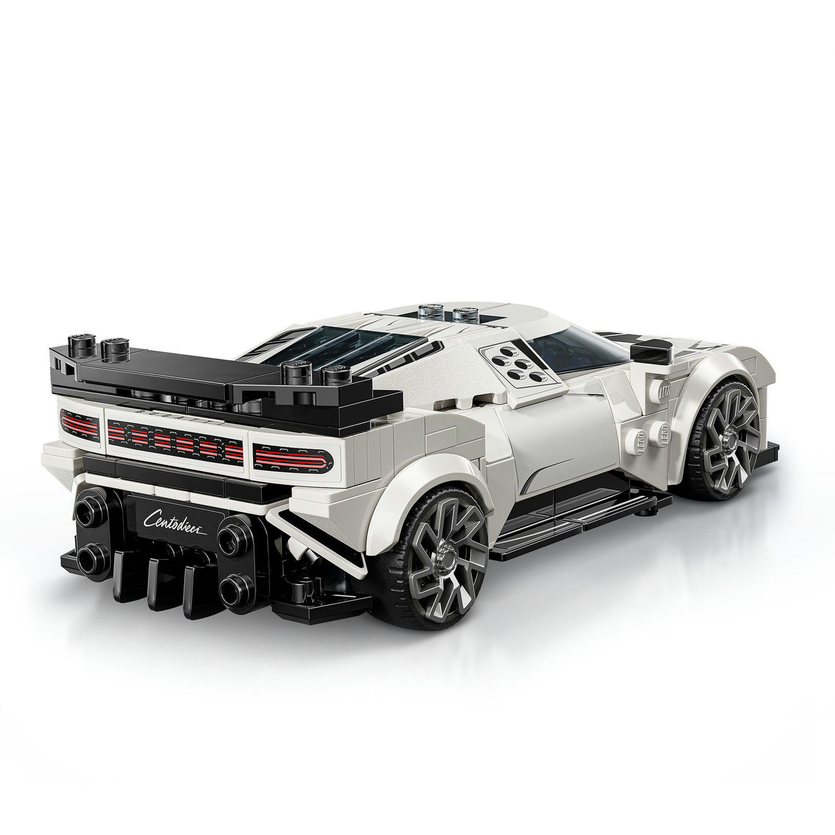 Gluaisteán Hyper Spóirt Bugatti Centodieci Champions Luas Lego 77240