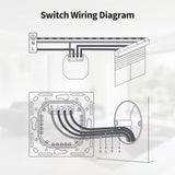 Aqara shutter switch h2 kit schakelaar