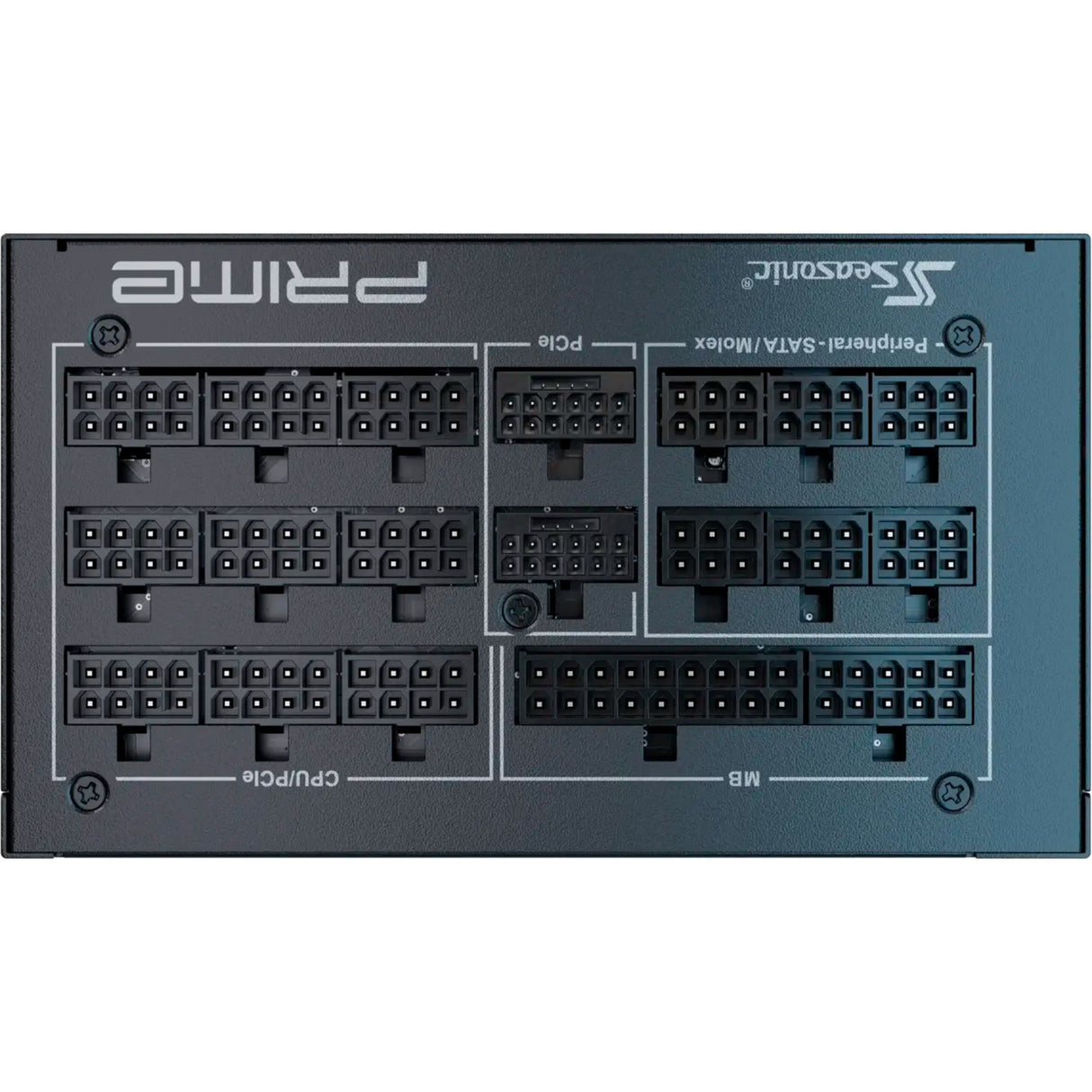 Seasonic Prime TX-1600 Modular 1600 Watt Power Supply (Black, 2x 12V-2x6, 6x PCIe)