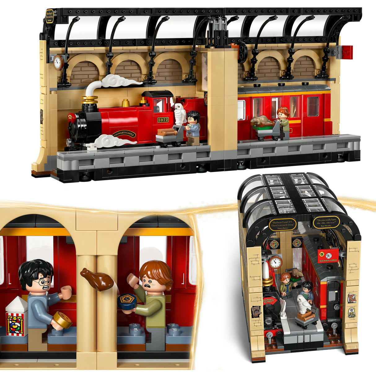 Lego 76450 harry potter bokstøtte galtvort ekspressen