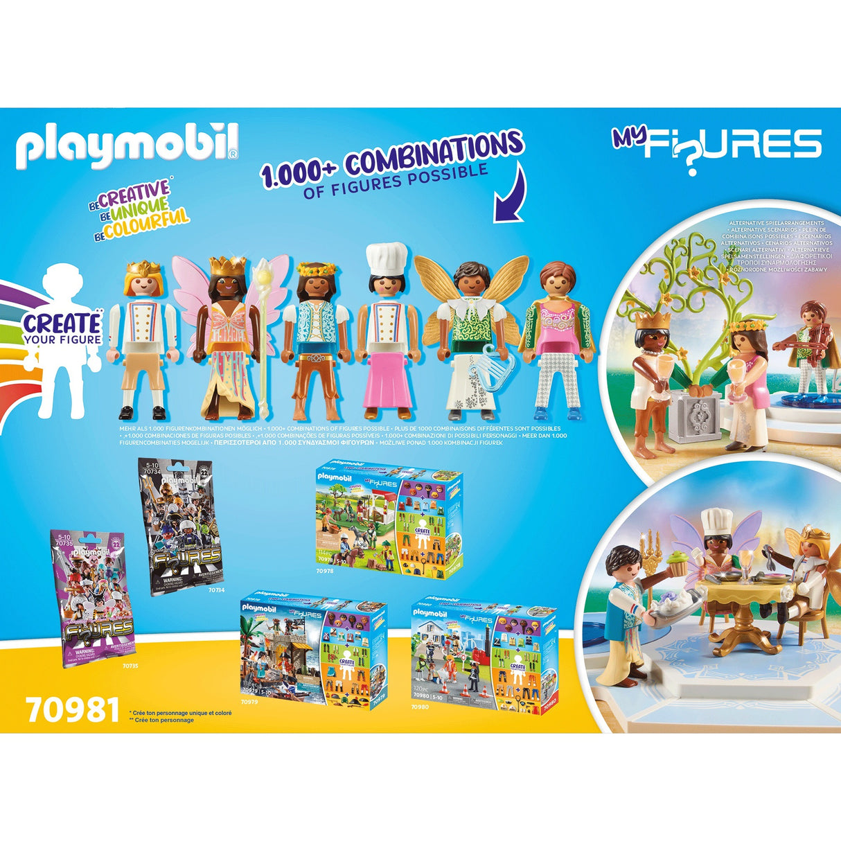 Playmobil figures - my figures: magische dans constructiespeelgoed (70981)