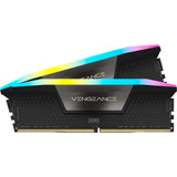 Corsair 48 GB DDR5-6000 kit RAM (black, cmh48gx5m2e6000c36, vengeance rgb, xmp 3.0)