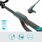 Gardena powertrim 30 18v grastrimmer (grijs turquoise, accu en lader niet inbegrepen)