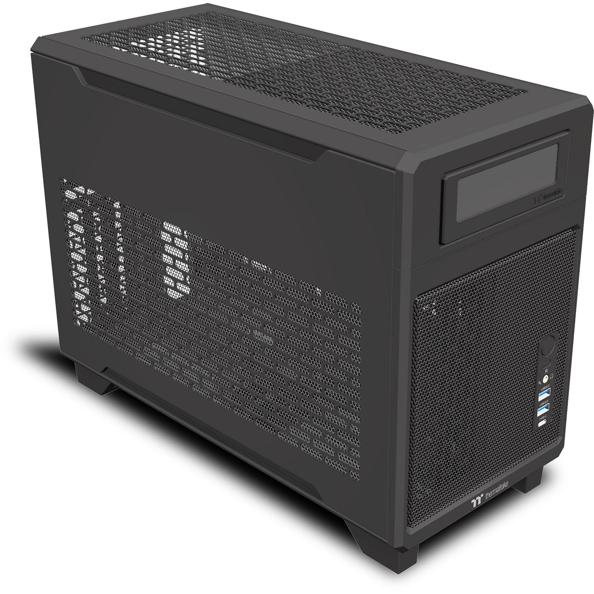Thermaltake TR100 Mini Tower Case (Black | 2x USB-A | 1x USB-C)