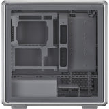 Cooler master masterframe 600 midi tower behuizing (zilver | 2x usb-a | 1x usb-c | tempered glass)
