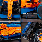 Lego technic 42141 mclaren formulė 1 lenktyninis automobilis