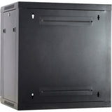 Dsi 12U Wall Mount Cabinet with Glass Door - ds6412 Server Rack (Black, 600 x 450 x 635mm)