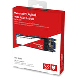 Wd rød, 500 GB