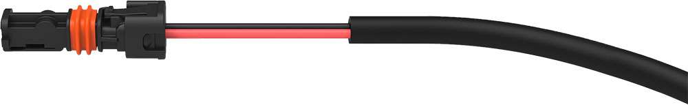 Acid rear light connection for bosch