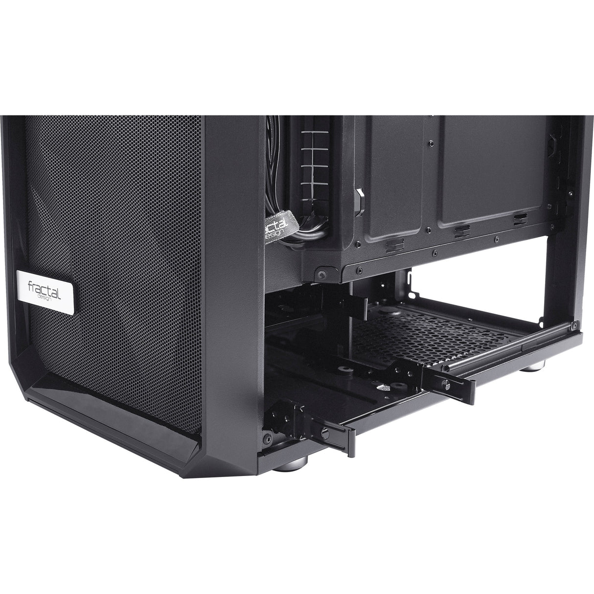Fractal Design Meshify C Midi Tower Case (Black | 2x USB-A | Tempered Glass)