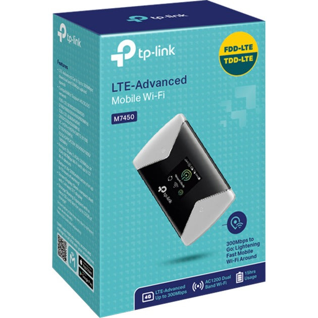 TP-Link 300Mbps LTE-Advanced Mobile WiFi M7450