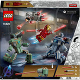 Lego super heroes Marvel 76320 Iron Man and War Machine vs hammer drons