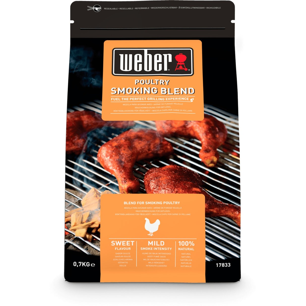 Weber smoking poultry blend wood chips (700 g)
