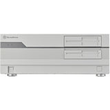 Silverstone FLP01 HTPC korpusas (kreminis | 2x USB-A | 1x USB-C)