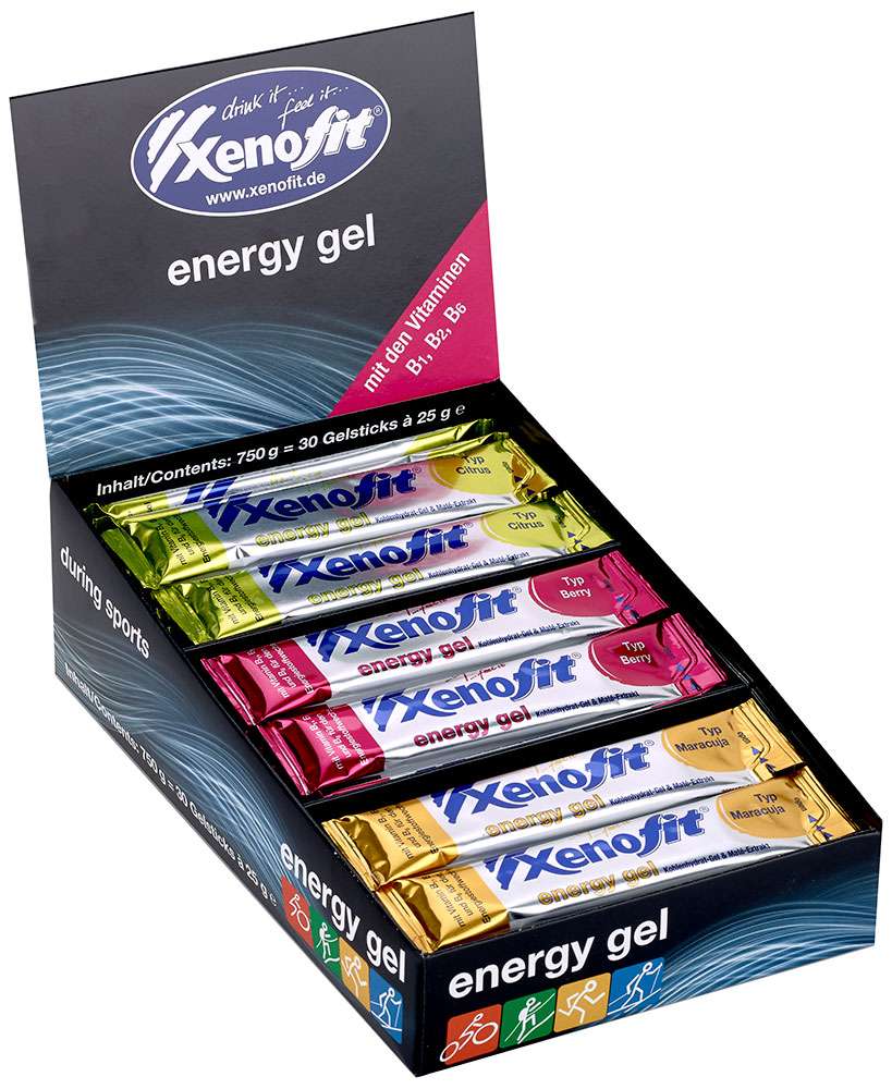 Xenofit energy gel 30x25g box
