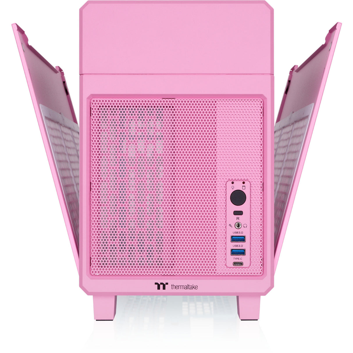 Thermaltake TR100 Bubble Pink Mini Tower Case (Pink | 2x USB-A | 1x USB-C)