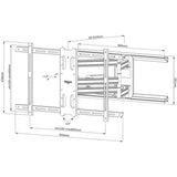 Neomounts av NewStar WL40S-850BL18 SELECT TV WALL STONT