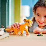Lego Disney 43243 Simba an Rí Lion mar chub