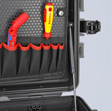 Knipex gereedschapskoffer robust45 move gereedschapskist (zwart)