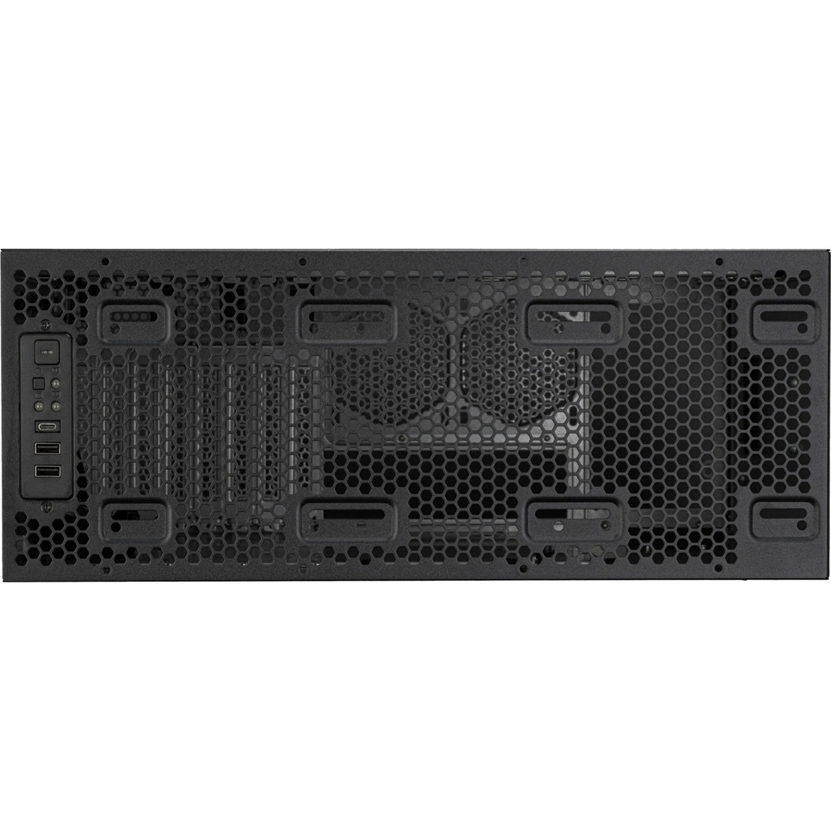 Silverstone rm4a rack behuizing (zwart | 4u | usb-c)