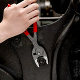 Knipex Twingrip, Front a Säit Grip Zangen (rout)