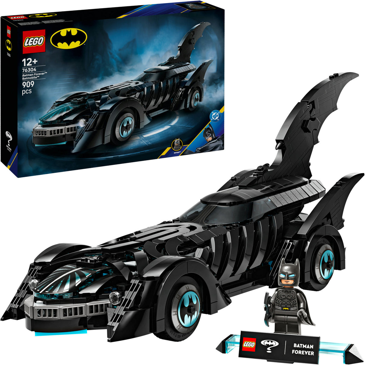 Lego superhelter 76304 batman for alltid batmobile