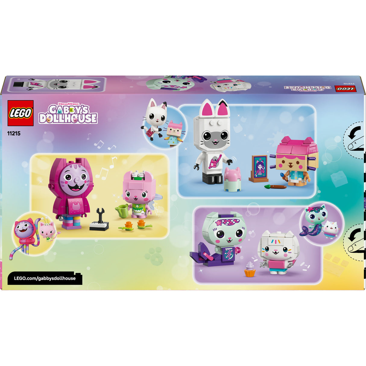Lego gabbys dockskåp 11215 gabbys byggbara kattvänner