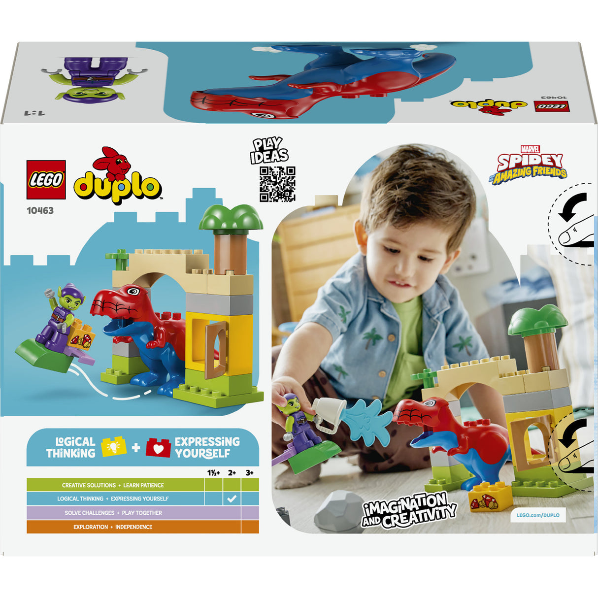 Lego Duplo 10463 Dinosaur Spidey-Rex vs. Green Goblin