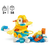 Lego Duplo 10448 3-in-1 Eläimet pyörillä taaperolelu