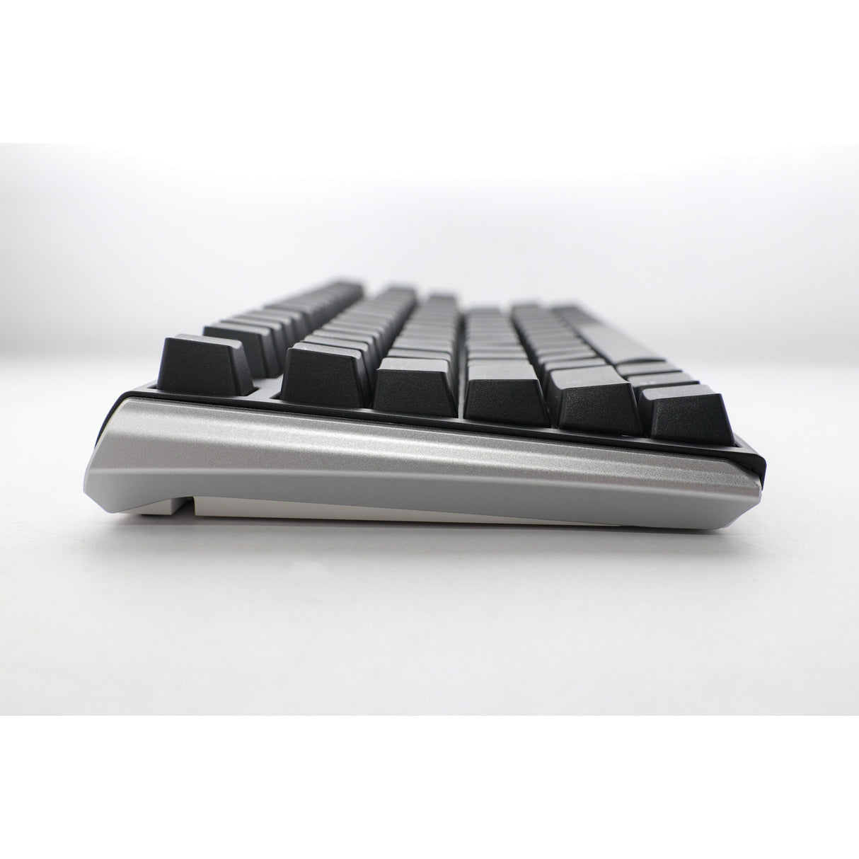 Ducky One 3 Classic TKL, keyboard (black white, US layout, Cherry MX Speed Silver, RGB LED, double-shot PBT, hot-swappable, Quack Mechanics, 80%)