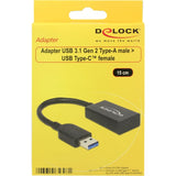 DeLOCK Converter USB-A 3.1 > USB-C