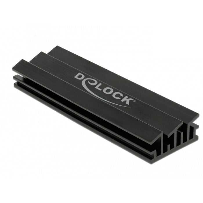 Delock heatsink 70 mm for M.2 module (black)
