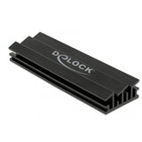 Delock heatsink 70 mm for M.2 module (black)