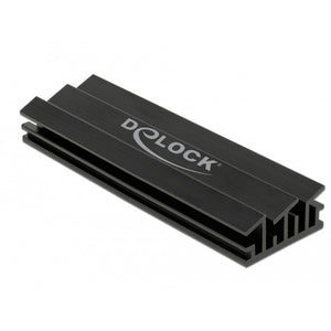 Delock heatsink 70 mm for M.2 module (black)