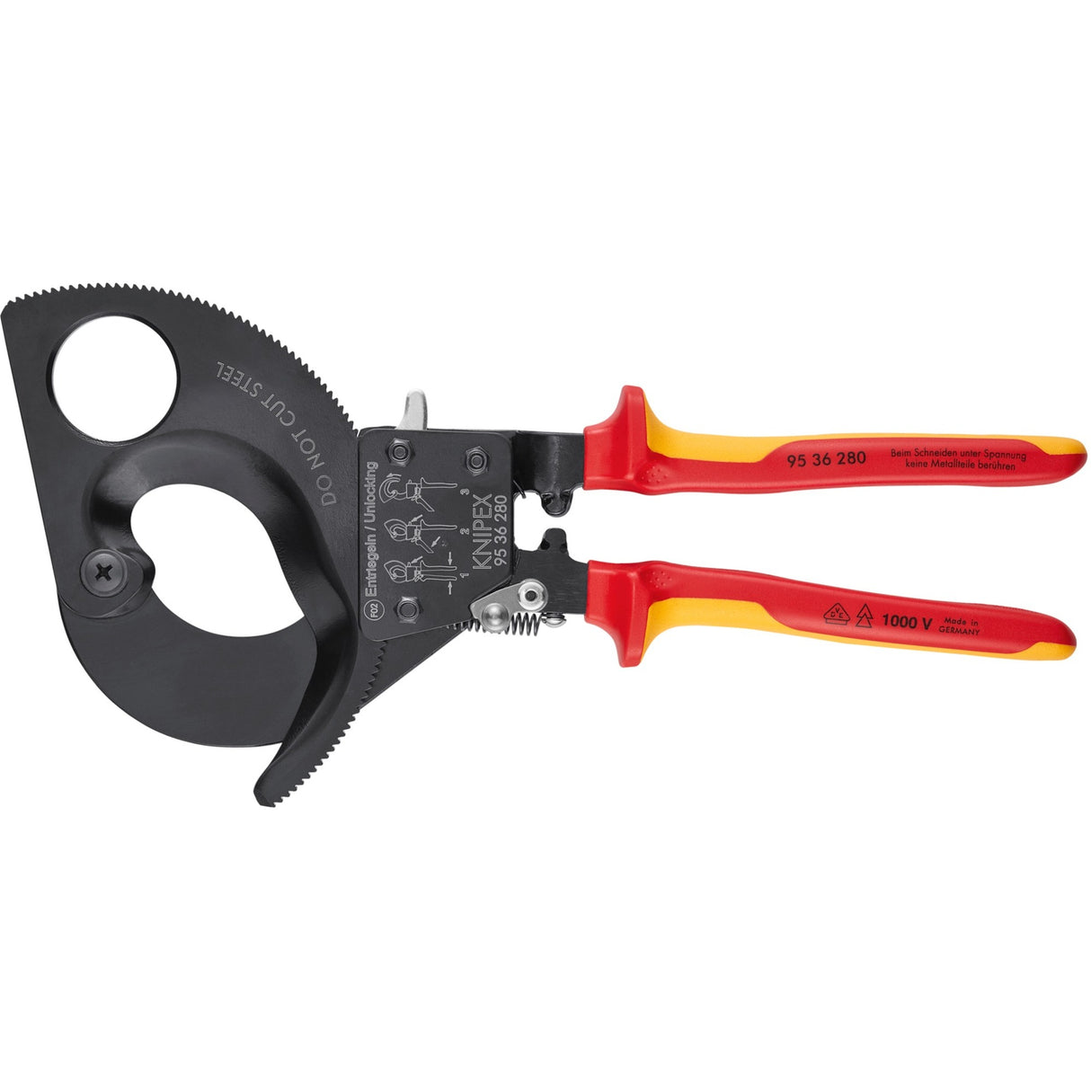 Knipex Knipex -Kabelschere mit Ratschenprinzip 9536280