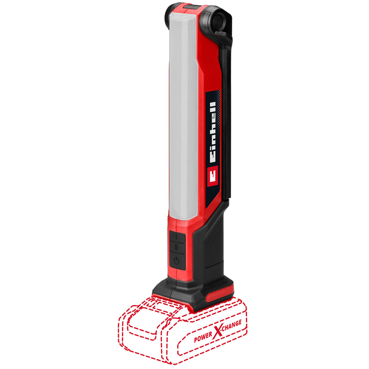 Einhell te-cl 18 1000 s li - sólo batériové pracovné svetlo (červená čierna, batéria a nabíjačka nie sú súčasťou balenia)